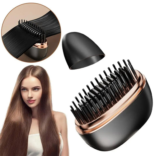 Wireless 2 in 1 Portable Ceramic Hair Straightener