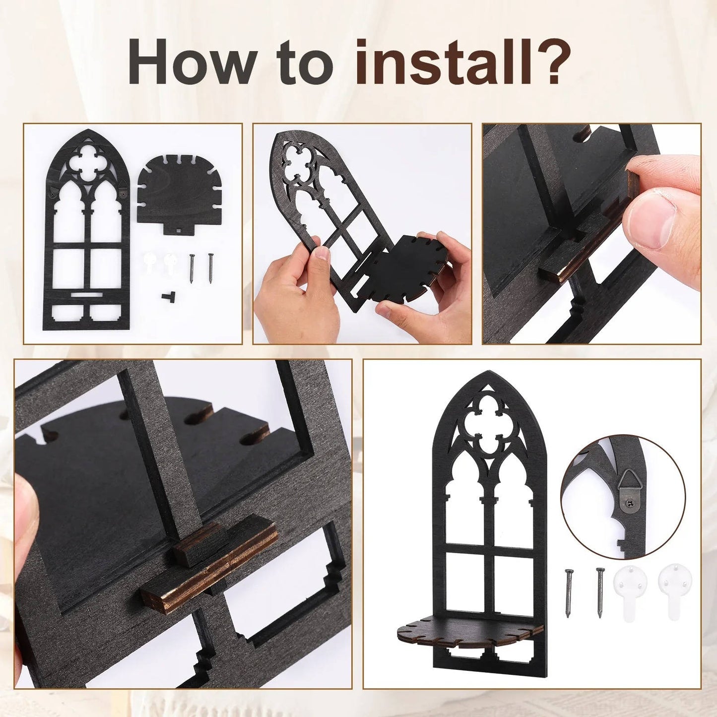 Gothic Wall Decor 3 Set